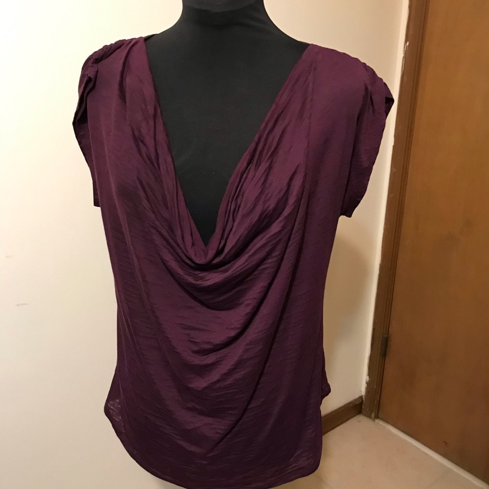 Nation Ltd by Jen Menchan draped neck jersey top